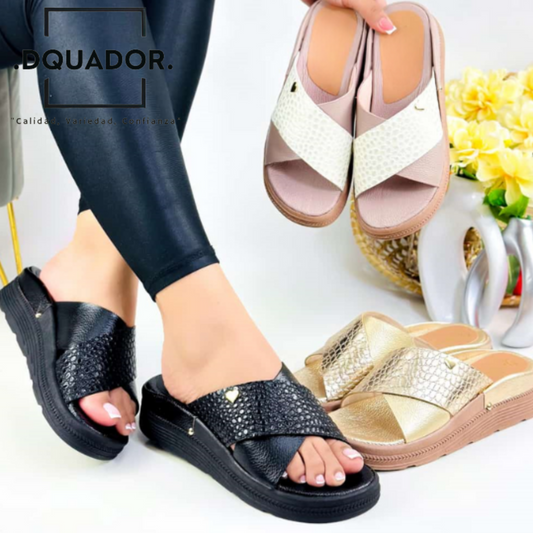 Sandalia Ortopédica Luxe